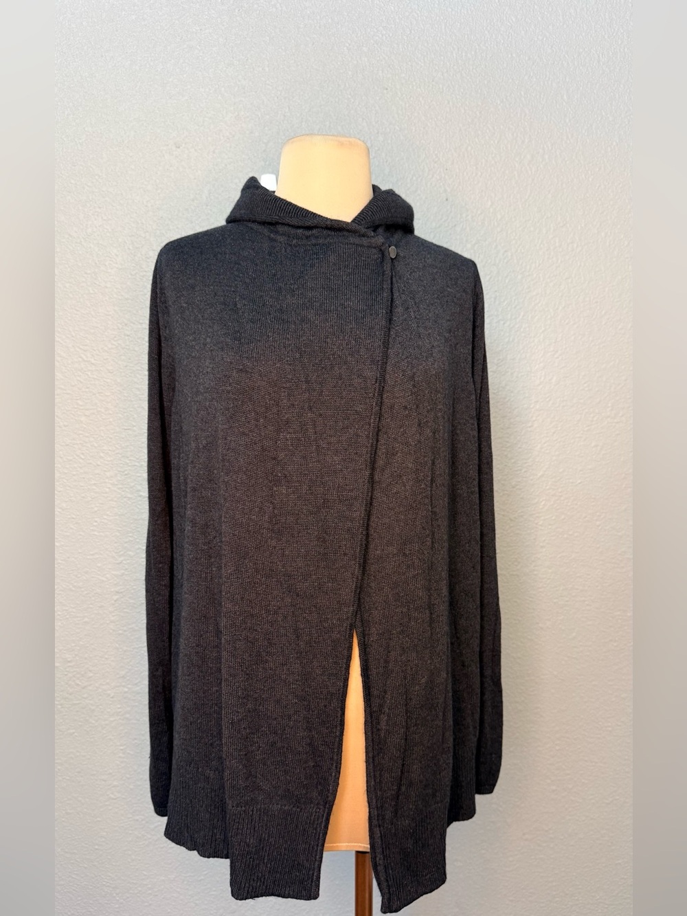 Lululemon | Peace of Mind Wrap Cardigan | Heather Black | Size Medium